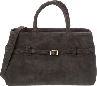 Persaman New York Elspeth 92 Suede Shoulder Bag in Gray at Nordstrom Rack