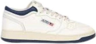 Autry Med-Way Mid Leather - Heren - Sneakers - Wit - 41 EU - Katoen - Schoenen