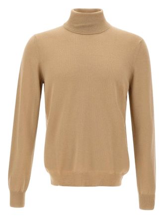 Gran Sasso high-neck sweater - Beige
