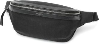 Saint Laurent Black Canvas Fanny Pack (Pre-Owned)