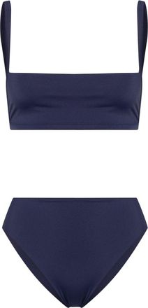 Barena Aretha bandeau bikini - women - Polyamide/Elastane - L - Blue