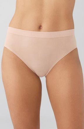 Wacoal B-Smooth Natural High Cut Briefs in Roebuck at Nordstrom, Size Xx-Large