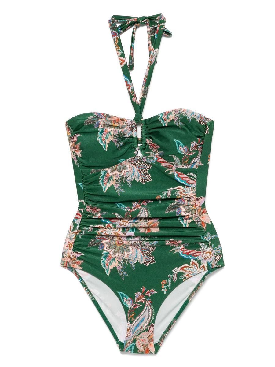 ビキニ ZIMMERMANN Women Swimsuit 0916WRS251OLV GREEN ZIMMERMANN: Swimsuit woman - Green | Zimmermann swimsuit