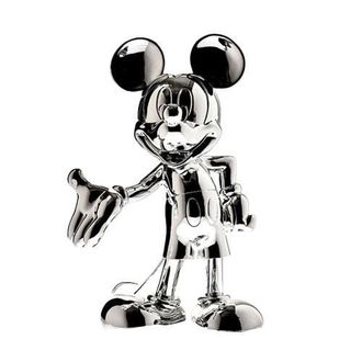 Leblon Delienne Mickey Mouse Welcome Figurine in Silver at Nordstrom