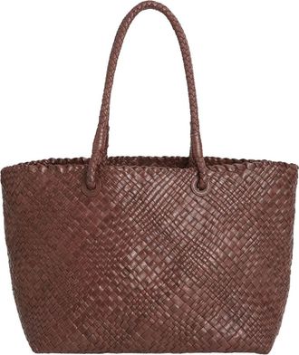 Ibeliv Bazika Woven Tote - - Bags - Donna - Marrone - ONE SIZE