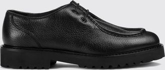 Doucal's Scarpe Derby in pelle di cervo con suola in gomma dentellata