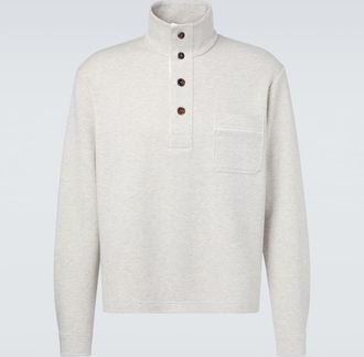 Tom Ford Cotton, silk, and cashmere sweatshirt