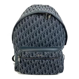 Dior Pre-owned Fabric dior-bags - Dames - Vintage Rugzakken - Blauw - ONE Size - Vintage