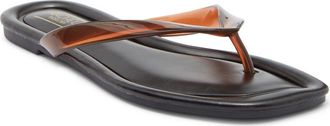 Rachel Roy Montauk Flip Flop in Brown Clear at Nordstrom Rack, Size 6.5