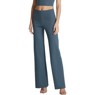 Commando Wide Leg Neoprene Leggings in Storm at Nordstrom Rack, Size Large