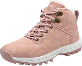 Generic [Tiangong ] Mens High Performance Warm Boots All Weather Comfortable and Snowshoe Kits Adults (Pink, 5.5)