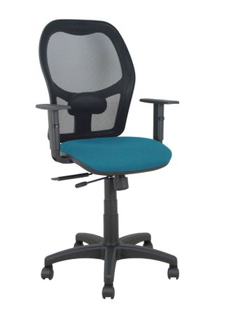 Piqueras y Crespo Silla De Oficina Aloc&eacute;n Piqueras Y Crespo 9b10crn Negro Verde Petr&oacute;leo