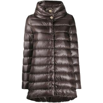 Herno Down Coats, female, Brown, Size: XL Amelia Padded Coat