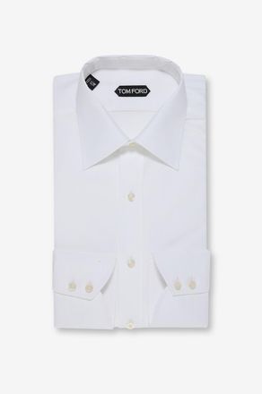 Tom Ford Slim-Fit-Hemd aus Popeline