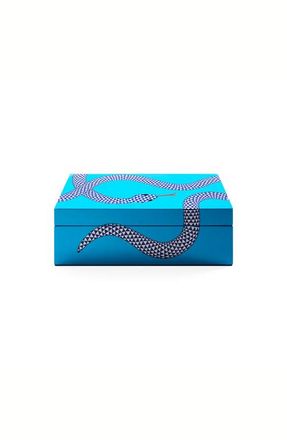 Jonathan Adler Eden Lacquer Box in Blue at Nordstrom, Size Medium