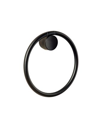 Cosmic Cosmic - Toallero Anillo Negro Mate Geyser