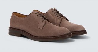 Brunello Cucinelli Zapatos derby de ante