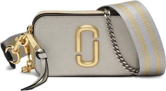 Marc Jacobs Tassen, Dames, Grijs, ONE Size, Leer, The Snapshot Camera Bag