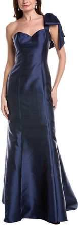 Rene Ruiz Sweetheart Neck Satin Mermaid Gown