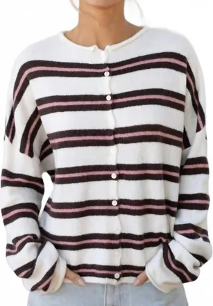Azalea Womens Maisie Sweater In Ivory