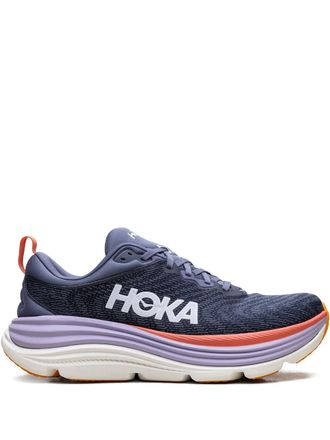 Hoka One One Sneakers Gaviota 5 Anchor/Grapefruit - Viola