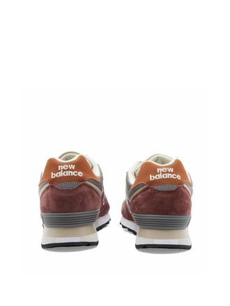 New Balance Suede and Mesh Sneaker - Brown