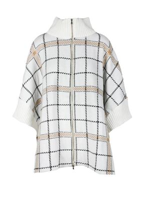 Rocco Ragni Merino Wool and Cashmere Cardigan - Black/White