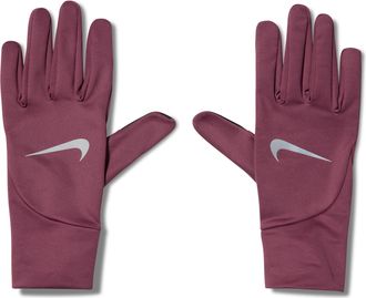 Nike Womens Pacer Therma-FIT Lightweight Running Gloves in Red | N1010534-615