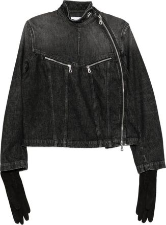 Jean Paul Gaultier Denim jack - Zwart