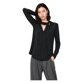 Kocca Dames, Blouses & Shirts, Zwart, Maat: XS