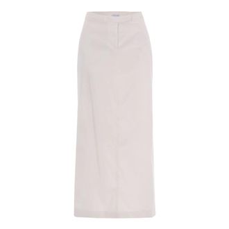 Patrizia Pepe Patrizia Pepe, Midi Skirts, female, White, Size: S Midi Skirt