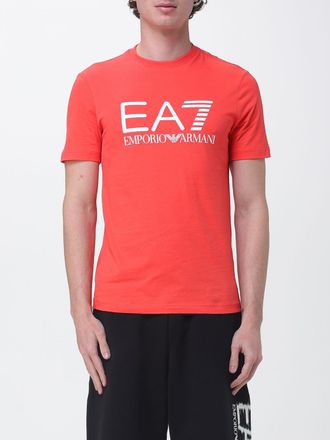 Emporio Armani T-shirt girocollo EA7 in cotone
