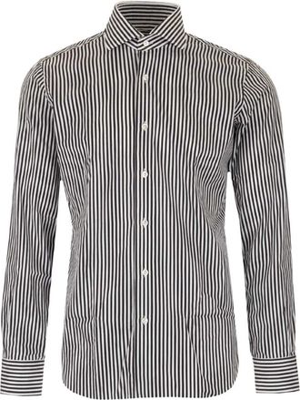 Barba Hombre, Camisas, Gris, Talla: M