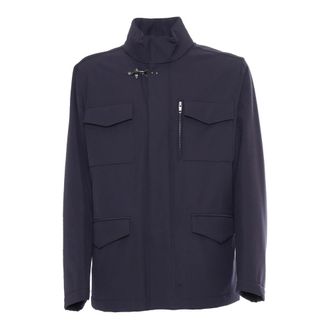 Fay Field Urban Jersey - male - Fay - Light Jackets - Blue - S - Jackets