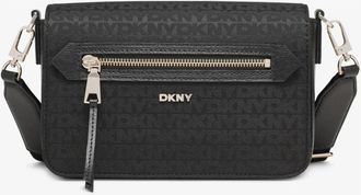DKNY Iconische Crossbody Bryant Ave Tas - Dames - Schoudertassen - Zwart - ONE Size - Tassen
