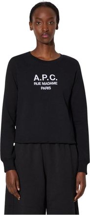 A.P.C. A.p.c., Dames, Tops, Zwart, Maat: XS