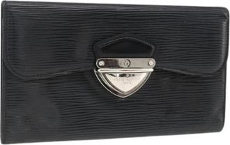Louis Vuitton Pre-owned Lange Portemonnee - Dames - Vintage Accessoires - Zwart - ONE Size - Vintage