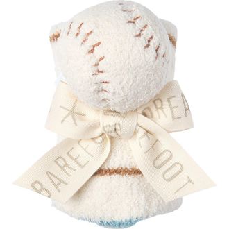 Barefoot Dreams CozyChic Play Ball Lovey Blanket in Cream Multi at Nordstrom
