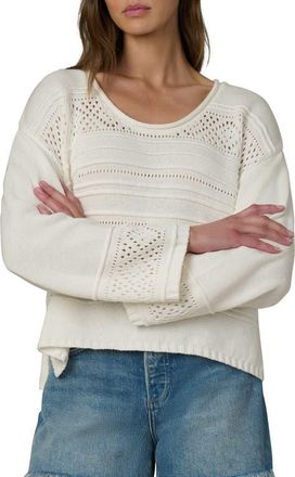 Joe's The Lola Open Stitch Sweater in Ecru at Nordstrom, Size X-Large