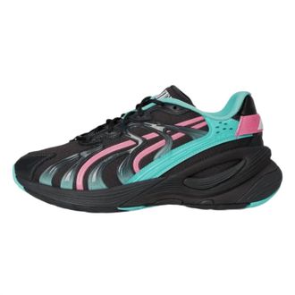 Puma Mens F1 Inverse Miami Sneaker In Flat Dark Gray/aquatic