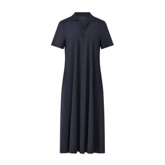 Raffaello Rossi Raffaello Rossi, Maxi Dresses, female, Blue, Size: XS Jersey Midi Dress Josephina