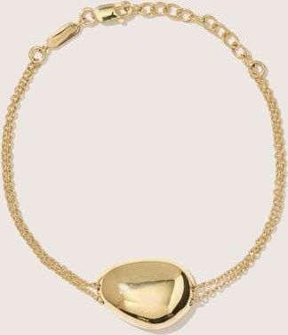Otiumberg 14kt Gold Vermeil Pebble Bracelet in Yellow Toned Gold at Nordstrom