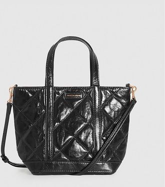 Vanessa Bruno Cabas Cuir Matelass&eacute; S Noir