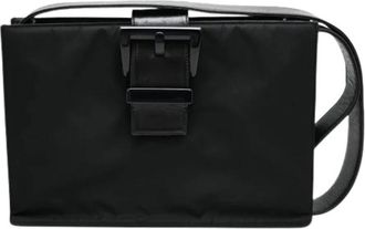 Prada Pre-owned Vintage Nylon Shoulder Bag - Heren - Vintage Schoudertas - Zwart - ONE Size - Nylon - Vintage