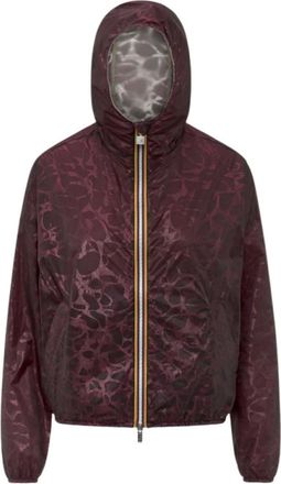 K-Way K-Way, Light Jackets, female, Multicolor, Size: S Laurette Super Light Lami Doub Stile