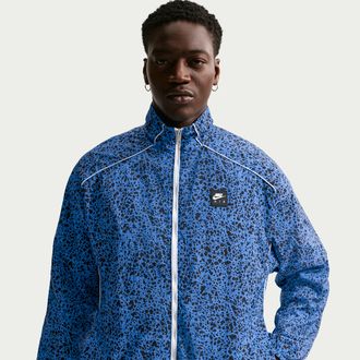 Nike Mens Air Woven Jacket in Blue | II5242-452