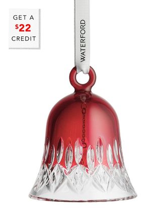 Waterford Lismore Bell Ornament With $22 Credit