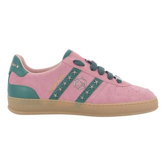 Philipp Plein Retro Rebel Low-Top Sneakers - unisex - Schoenen - Roze - Maat: 40 EU Leer