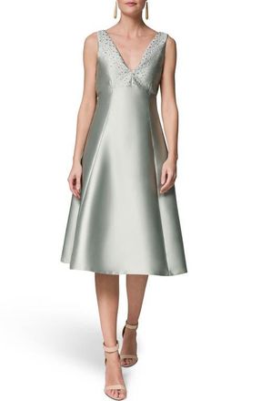 DKNY Sleeveless A-Line Dress in Blue Frost at Nordstrom, Size 10