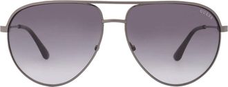 Guess Smoke Gradient Pilot Mens Sunglasses GF5083 08B 62